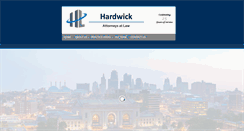 Desktop Screenshot of hardwicklaw.com
